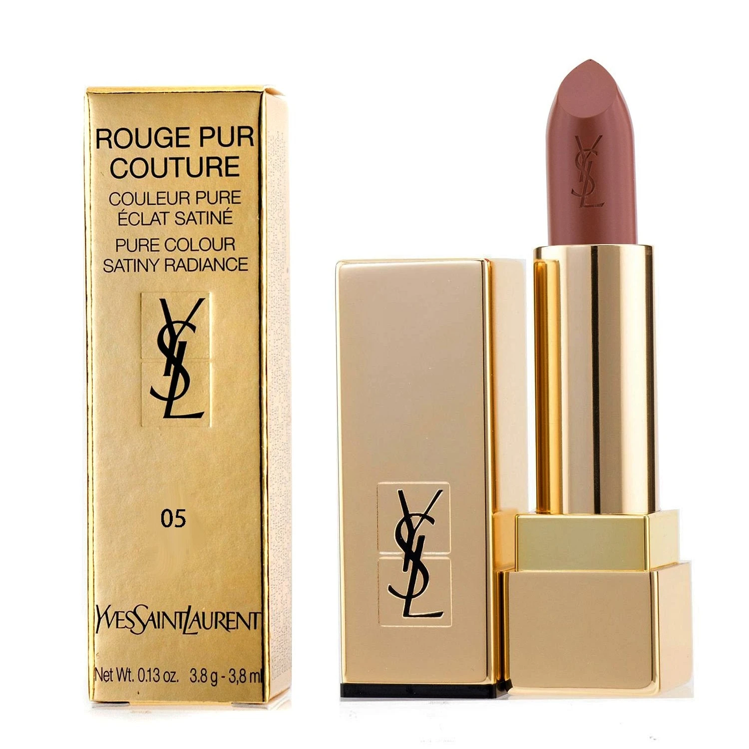 Yves Saint Laurent Rouge Pur Couture - #151 Rouge Unapologetic 3.8g/0.13oz - Image 8