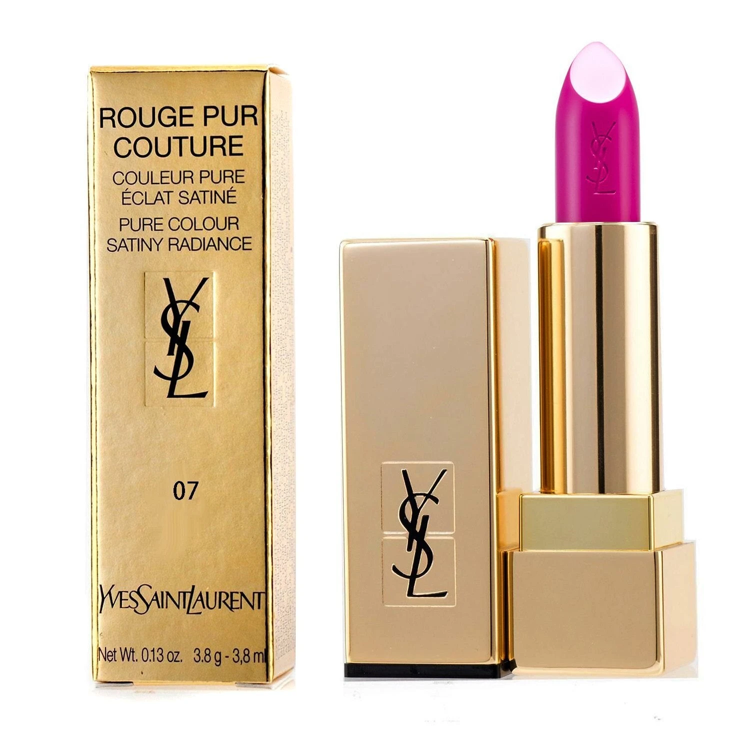 Yves Saint Laurent Rouge Pur Couture - #151 Rouge Unapologetic 3.8g/0.13oz - Image 11