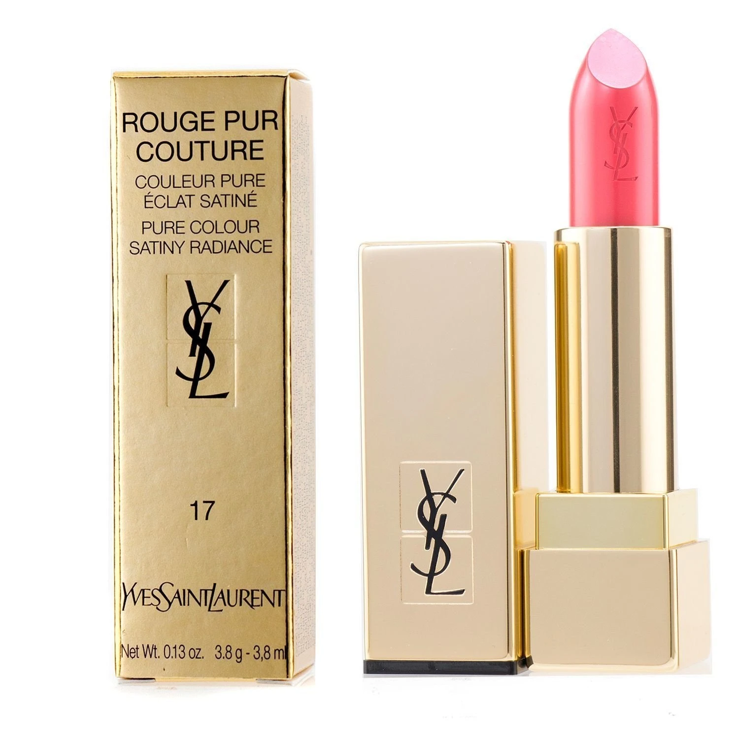 Yves Saint Laurent Rouge Pur Couture - #151 Rouge Unapologetic 3.8g/0.13oz - Image 15