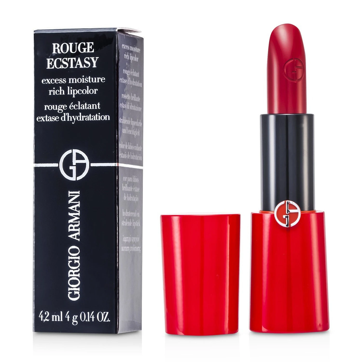 Giorgio Armani Rouge Ecstasy Lipstick - # 500 Eccentrico 4g/0.14oz - Image 2