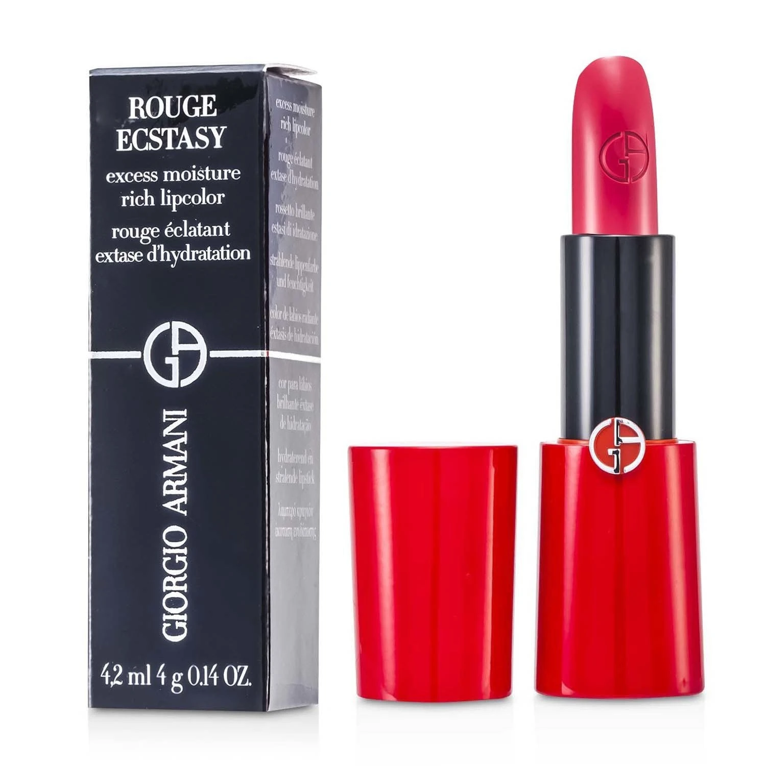 Giorgio Armani Rouge Ecstasy Lipstick - # 500 Eccentrico 4g/0.14oz - Image 9