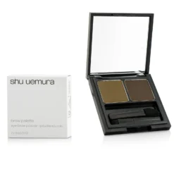 Shu Uemura Brow:Palette Eye Brow Powder - #Walnut Brown/Acorn 2x1.6g/0.05oz