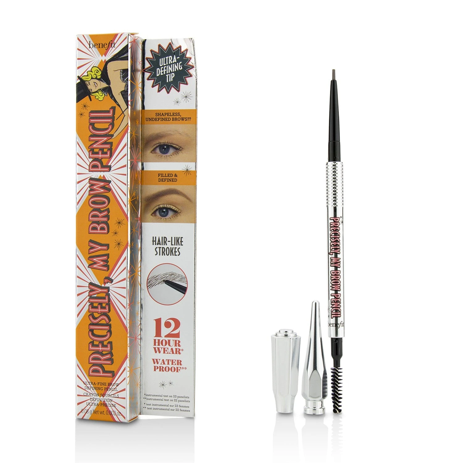 Benefit Precisely My Brow Pencil (Ultra Fine Brow Defining Pencil) - # 5 (Deep) 0.08g/0.002oz - Image 10