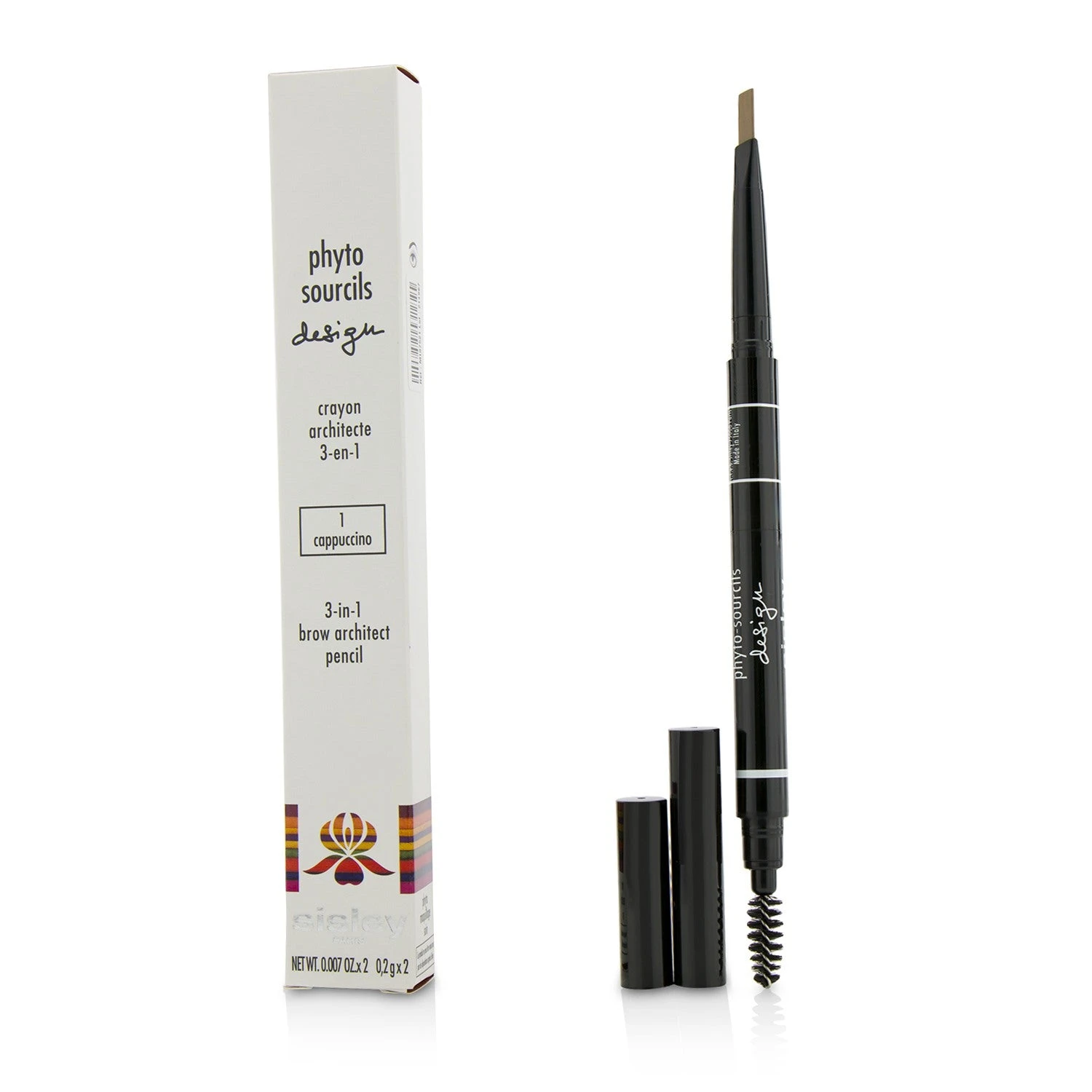Sisley Phyto Sourcils Design 3 In 1 Brow Architect Pencil - # 4 Moka 2x 0.2g/0.007oz - Image 2