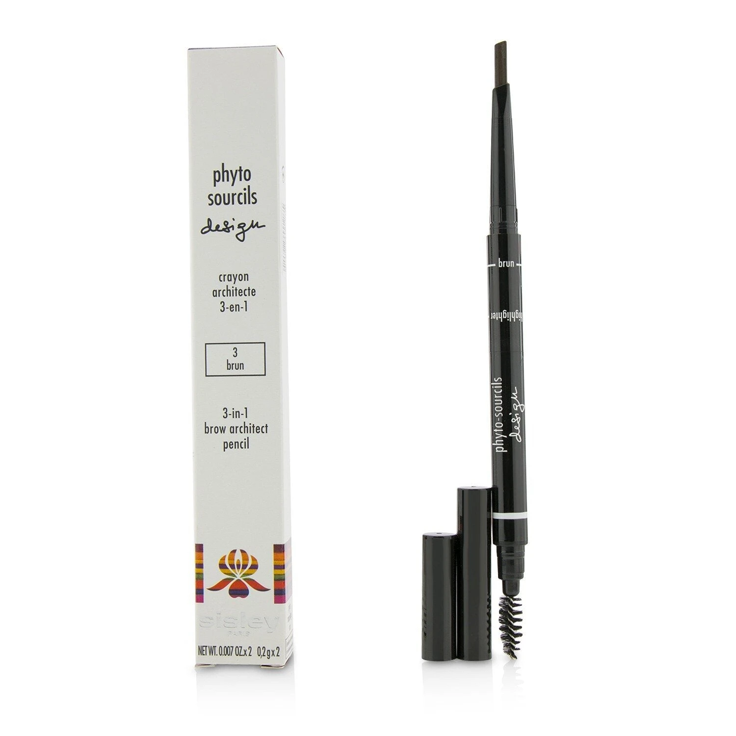 Sisley Phyto Sourcils Design 3 In 1 Brow Architect Pencil - # 4 Moka 2x 0.2g/0.007oz - Image 6