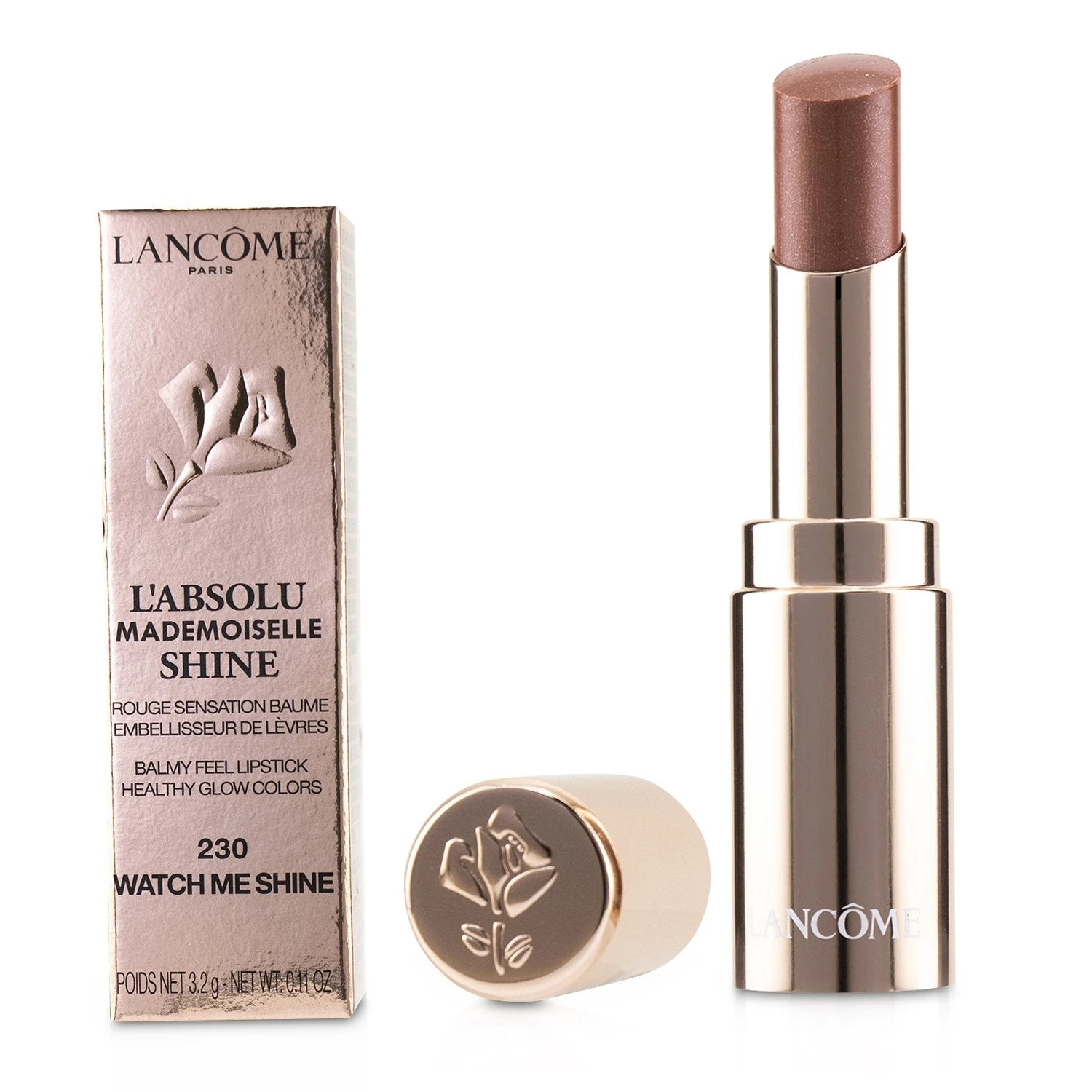 Lancome L'Absolu Mademoiselle Shine Balmy Feel Lipstick - # 105 Happy To Shine 3.2g/0.11oz - Image 11