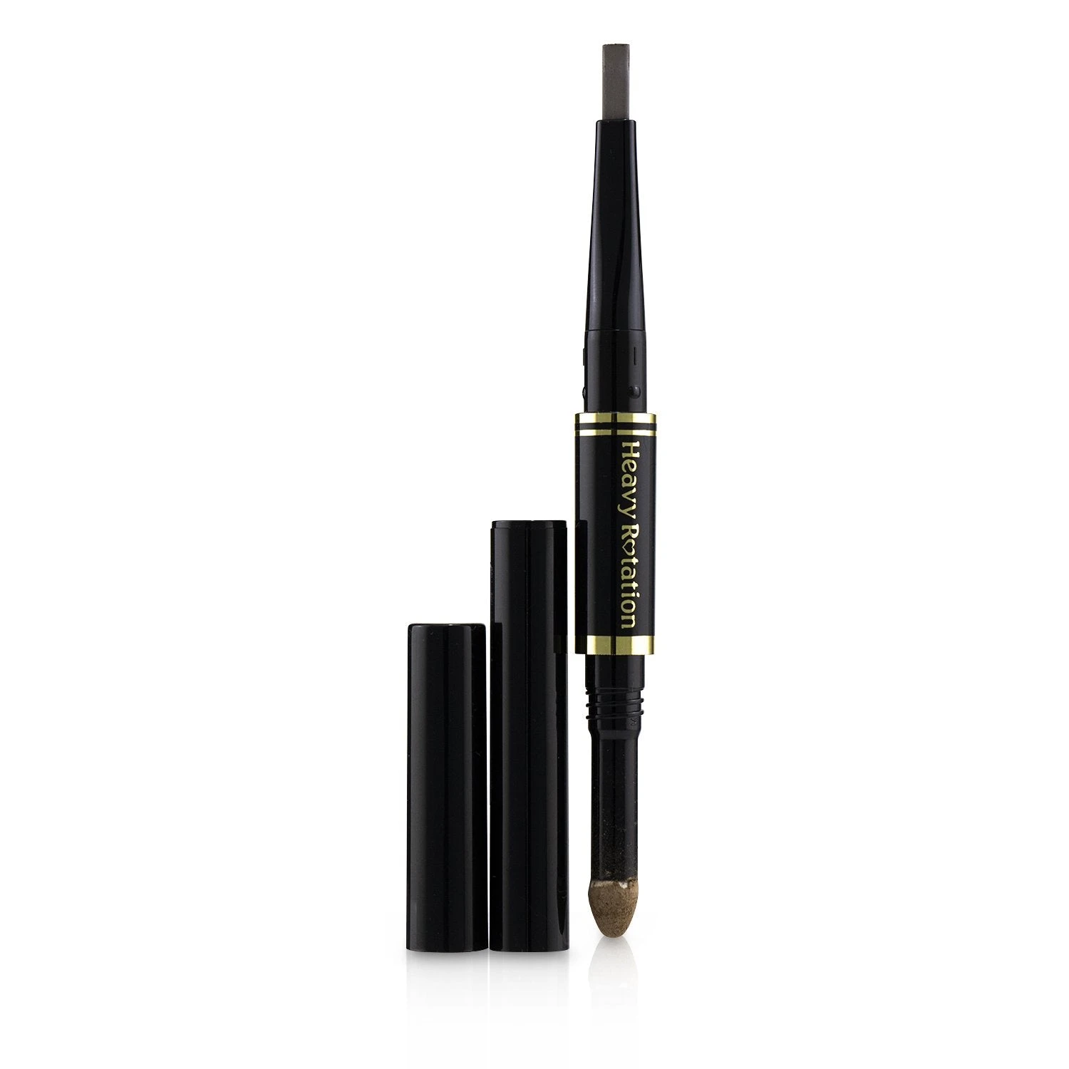 KISS ME Heavy Rotation Fit Fiber In Double Eyebrow Pencil - # 01 Natural Brown 0.39g/0.014oz