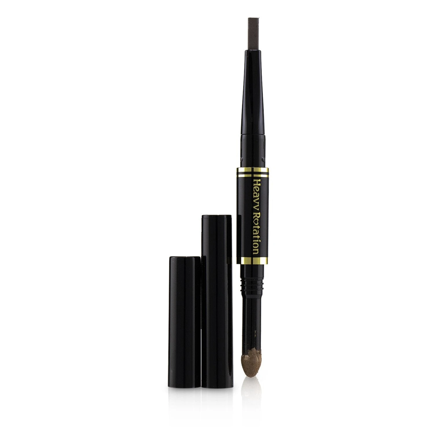 KISS ME Heavy Rotation Fit Fiber In Double Eyebrow Pencil - # 01 Natural Brown 0.39g/0.014oz - Image 5
