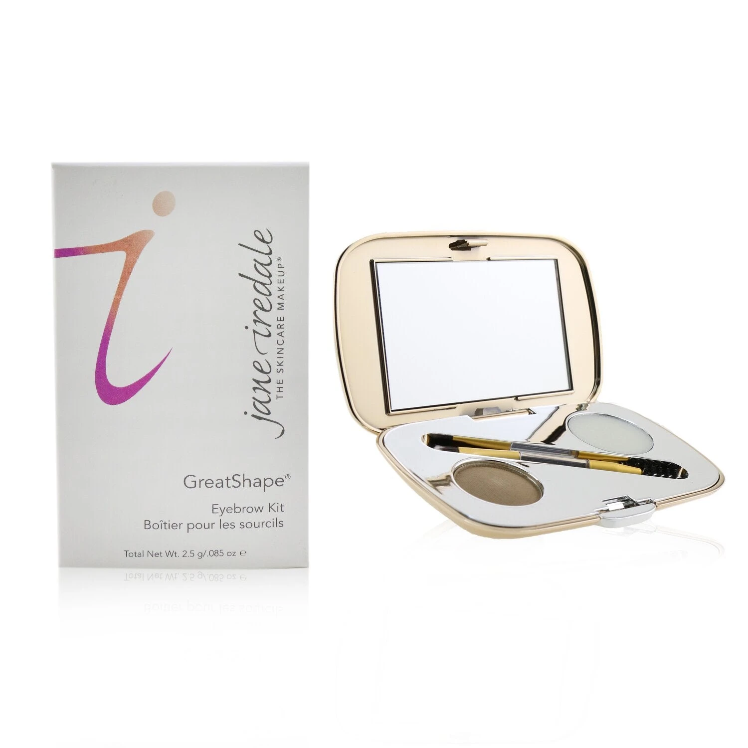Jane Iredale GreatShape Eyebrow Kit (1x Brow Powder, 1x Brow Wax, 1x Applicator) - Blonde 2.5g/0.85oz - Image 13