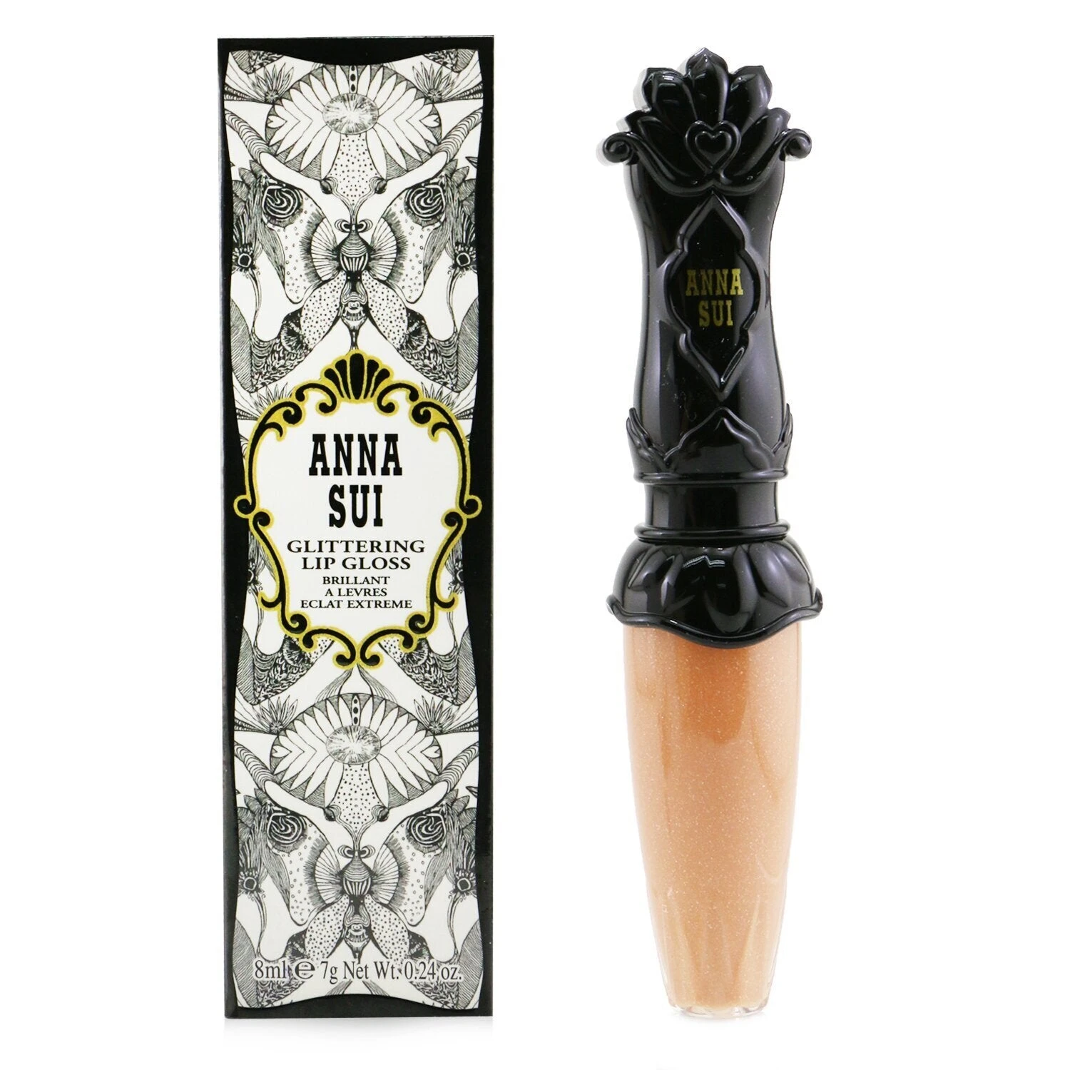 Anna Sui Glittering Lip Gloss - #001 7g/0.24oz - Image 5