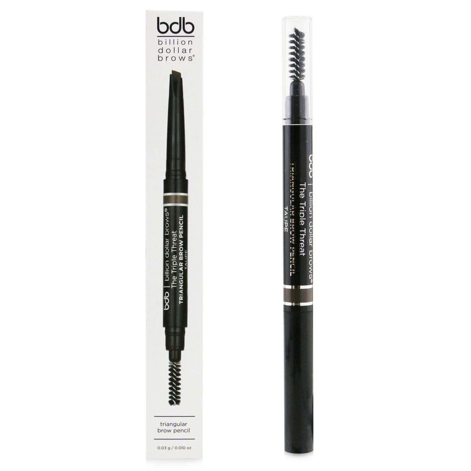 Billion Dollar Brows The Triple Threat: Triangular Brow Pencil - # Taupe 0.03g/0.01oz - Image 2