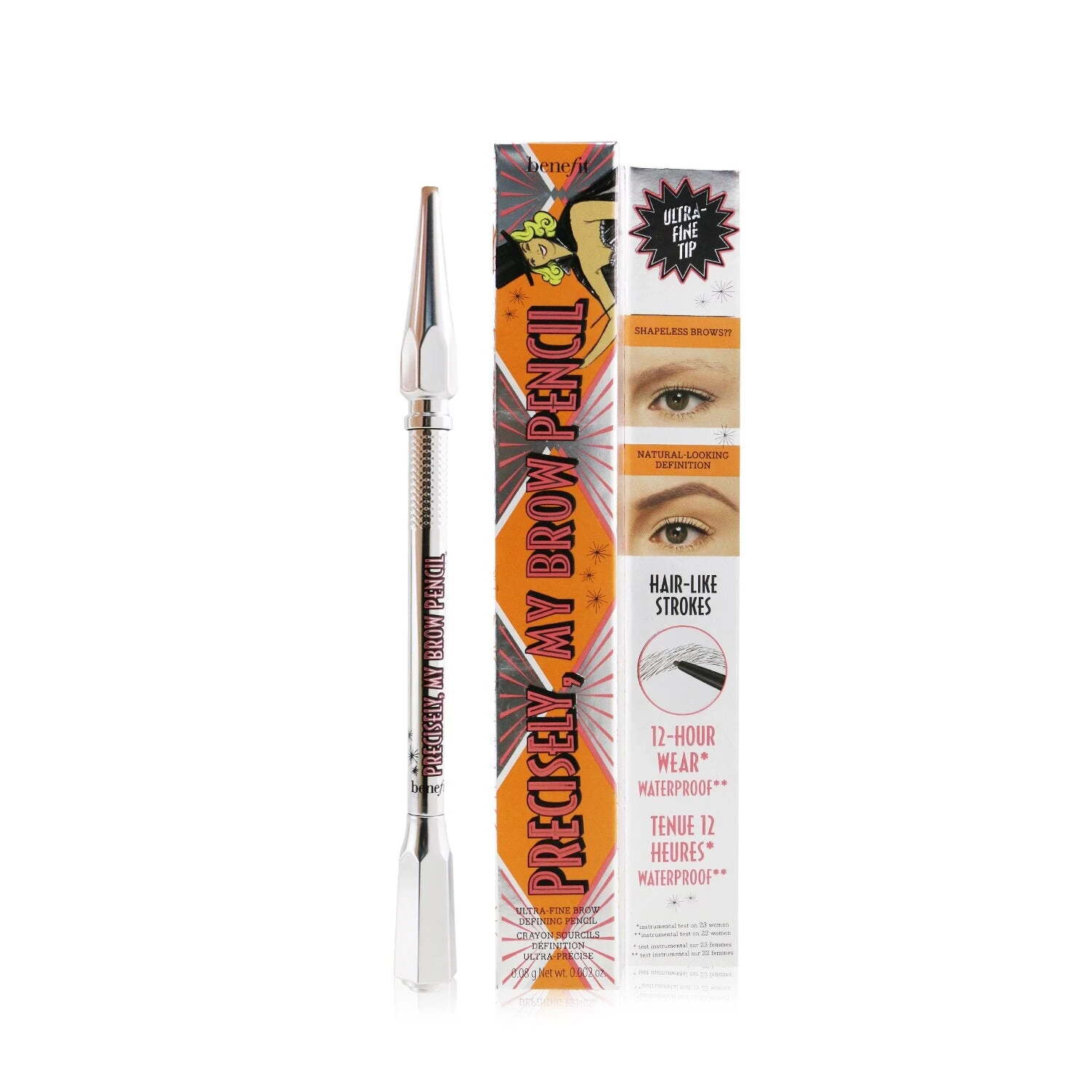 Benefit Precisely My Brow Pencil (Ultra Fine Brow Defining Pencil) - # 5 (Deep) 0.08g/0.002oz - Image 14
