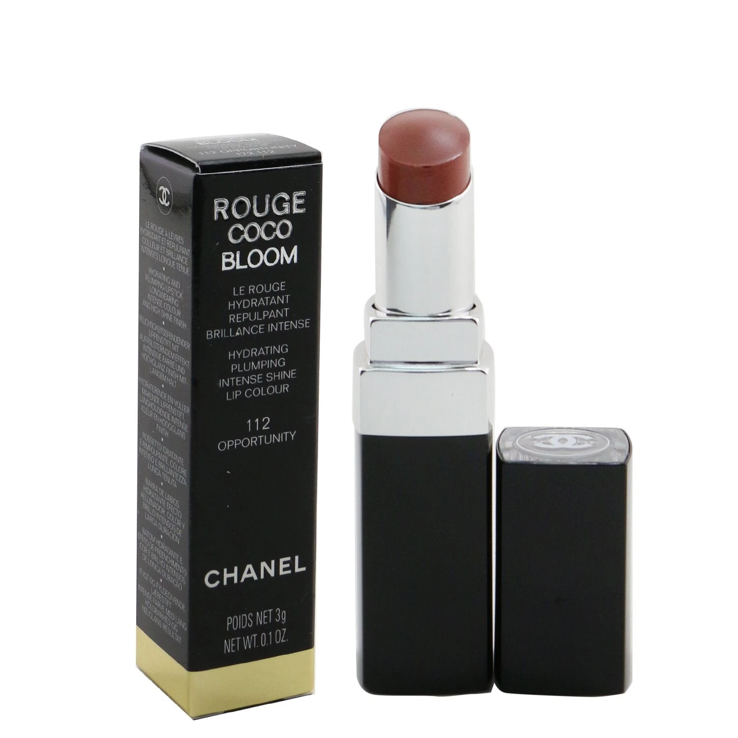 Chanel Rouge Coco Bloom Hydrating Plumping Intense Shine Lip Colour - # 122 Zenith 3g/0.1oz - Image 6