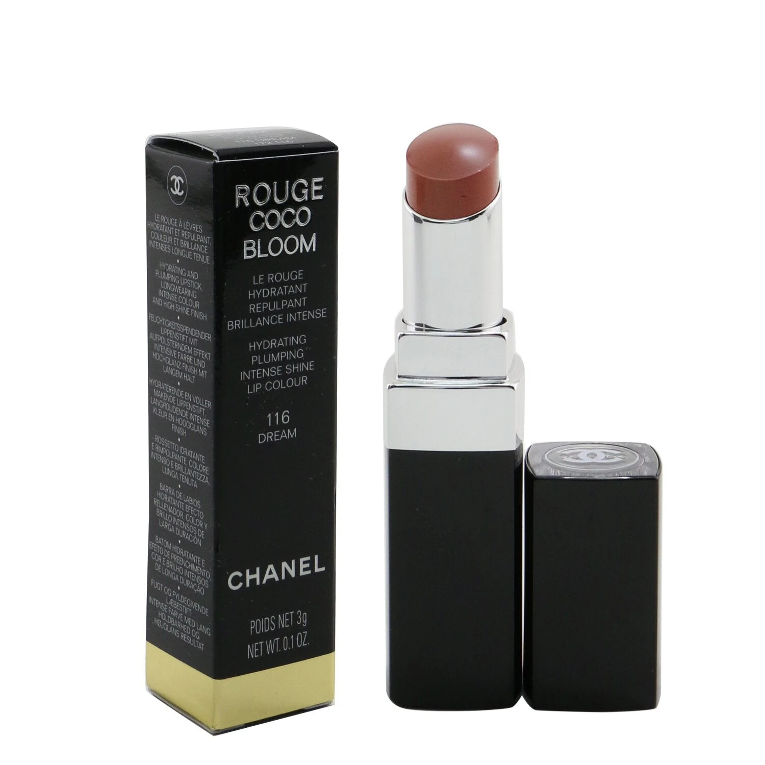 Chanel Rouge Coco Bloom Hydrating Plumping Intense Shine Lip Colour - # 122 Zenith 3g/0.1oz - Image 12