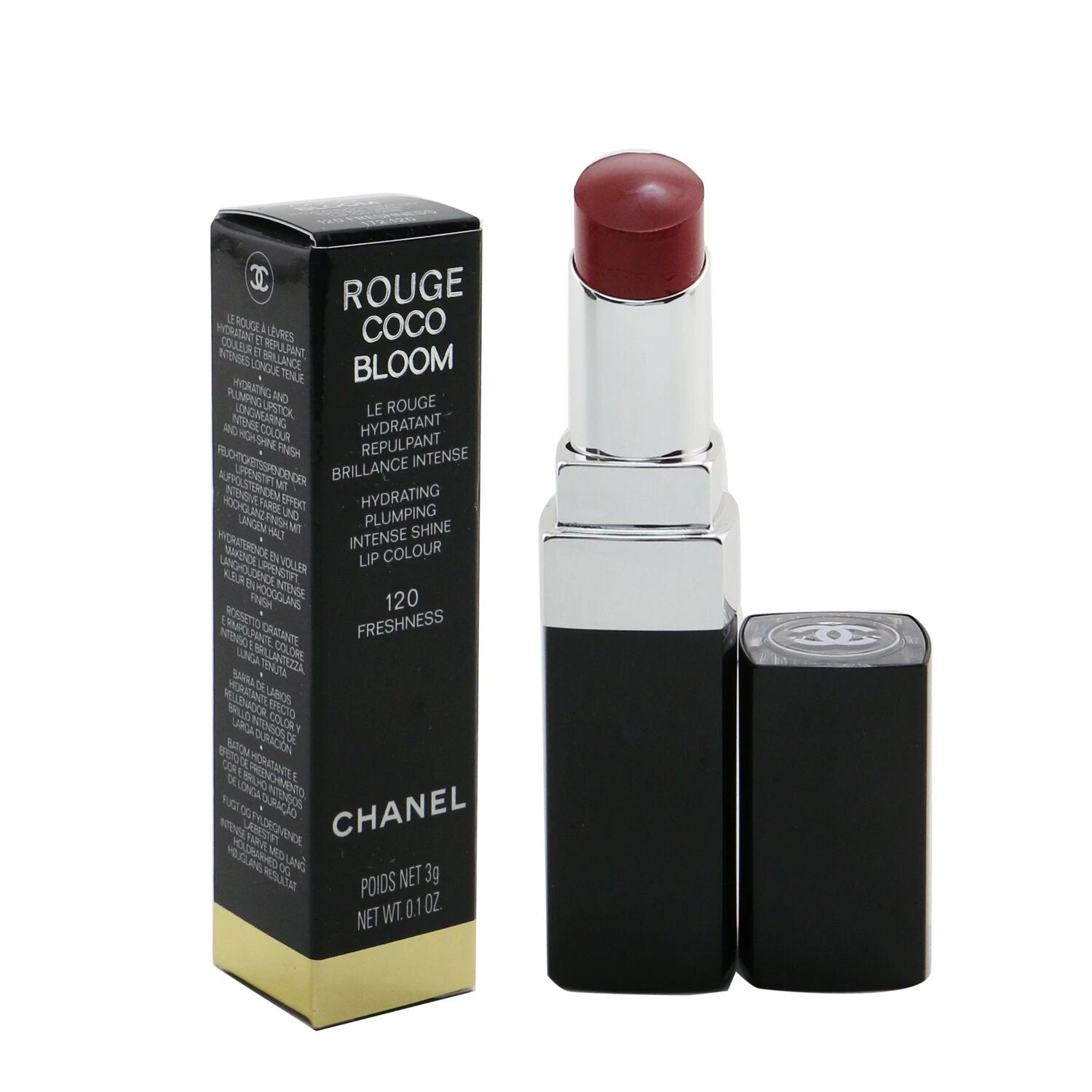 Chanel Rouge Coco Bloom Hydrating Plumping Intense Shine Lip Colour - # 122 Zenith 3g/0.1oz - Image 18