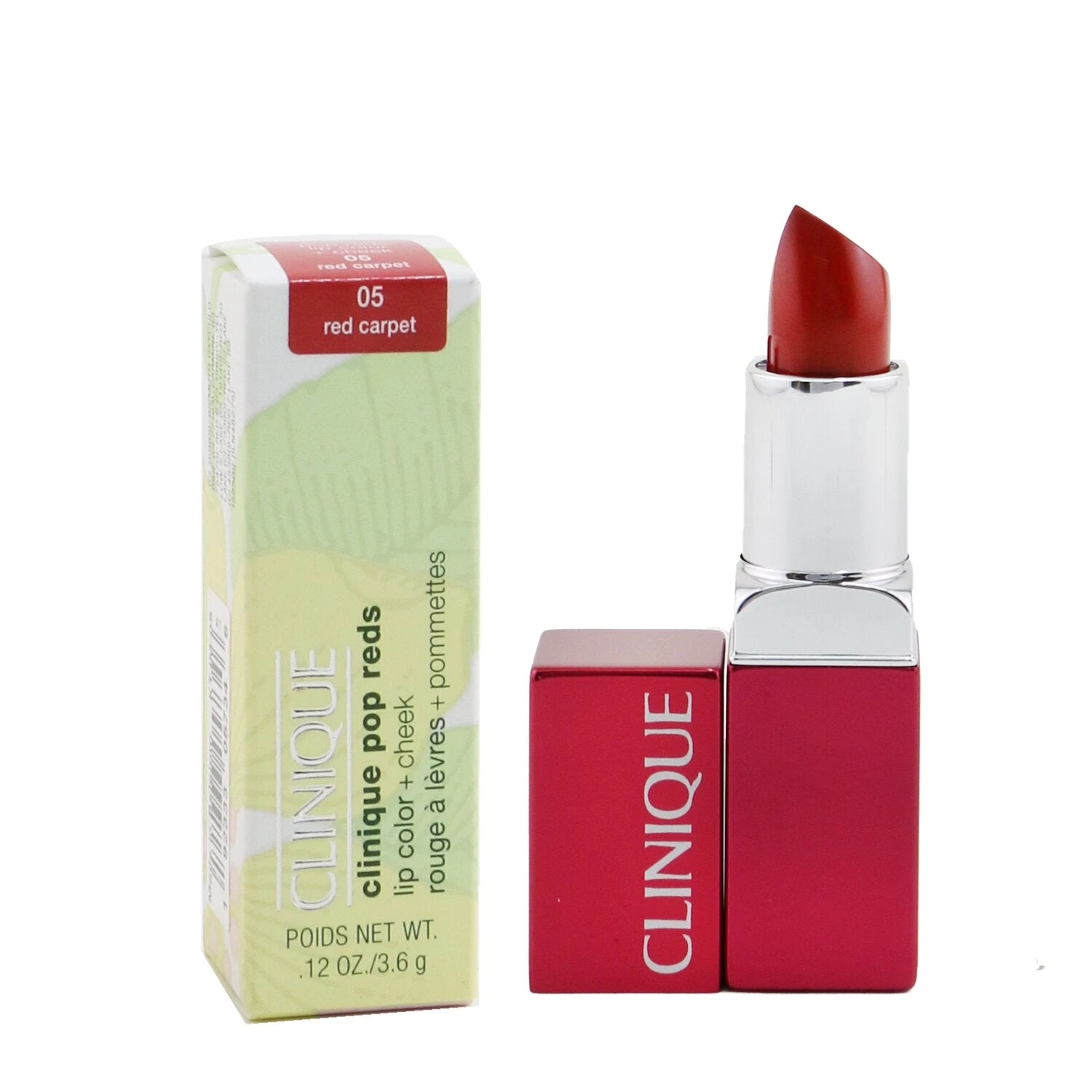 Clinique Clinique Pop Reds Lip Color + Cheek - # 05 Red Carpet 3.6g/0.12oz - Image 2
