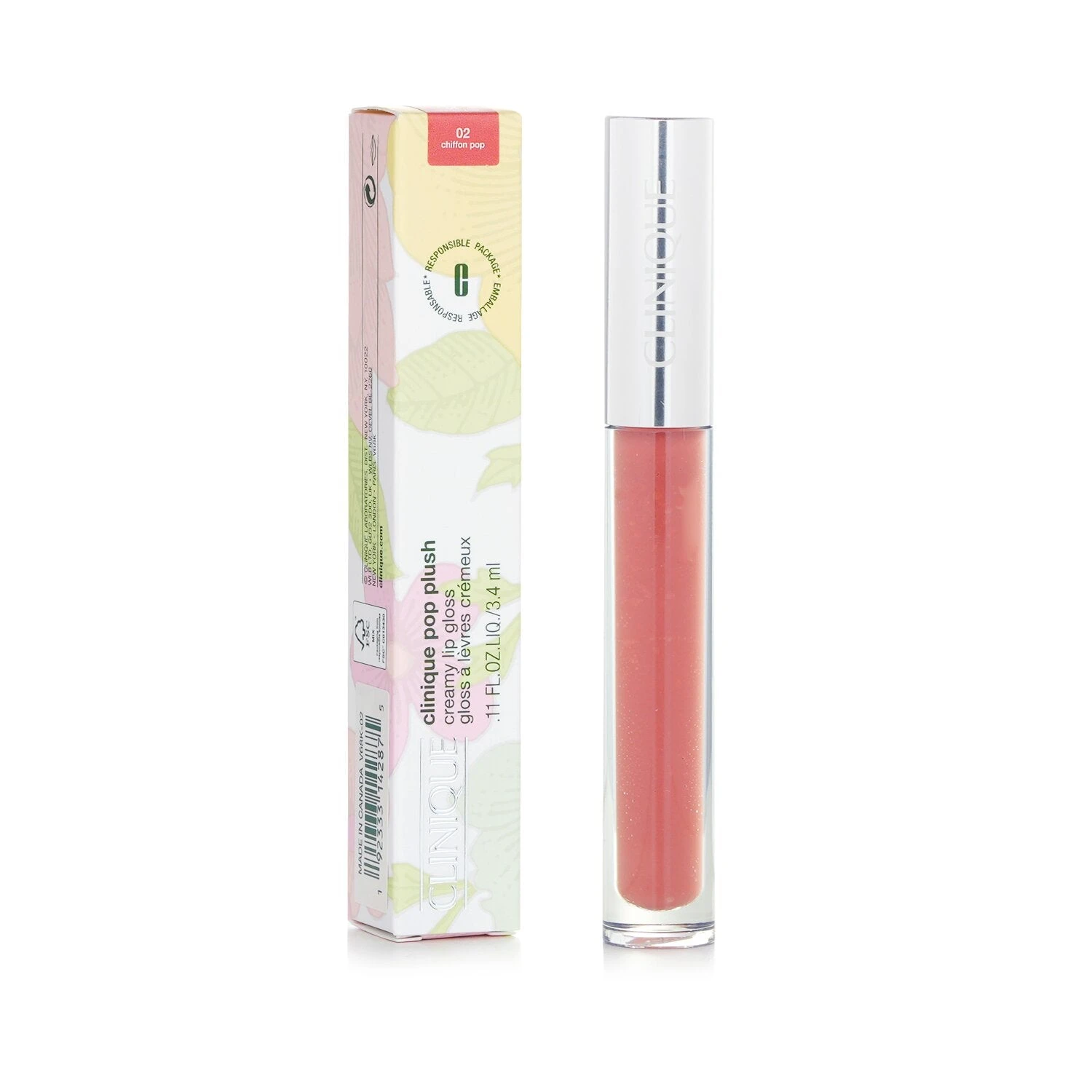 Clinique Pop Plush Creamy Lip Gloss - # 06 Bubblegum Pop 3.4ml/0.11oz - Image 8