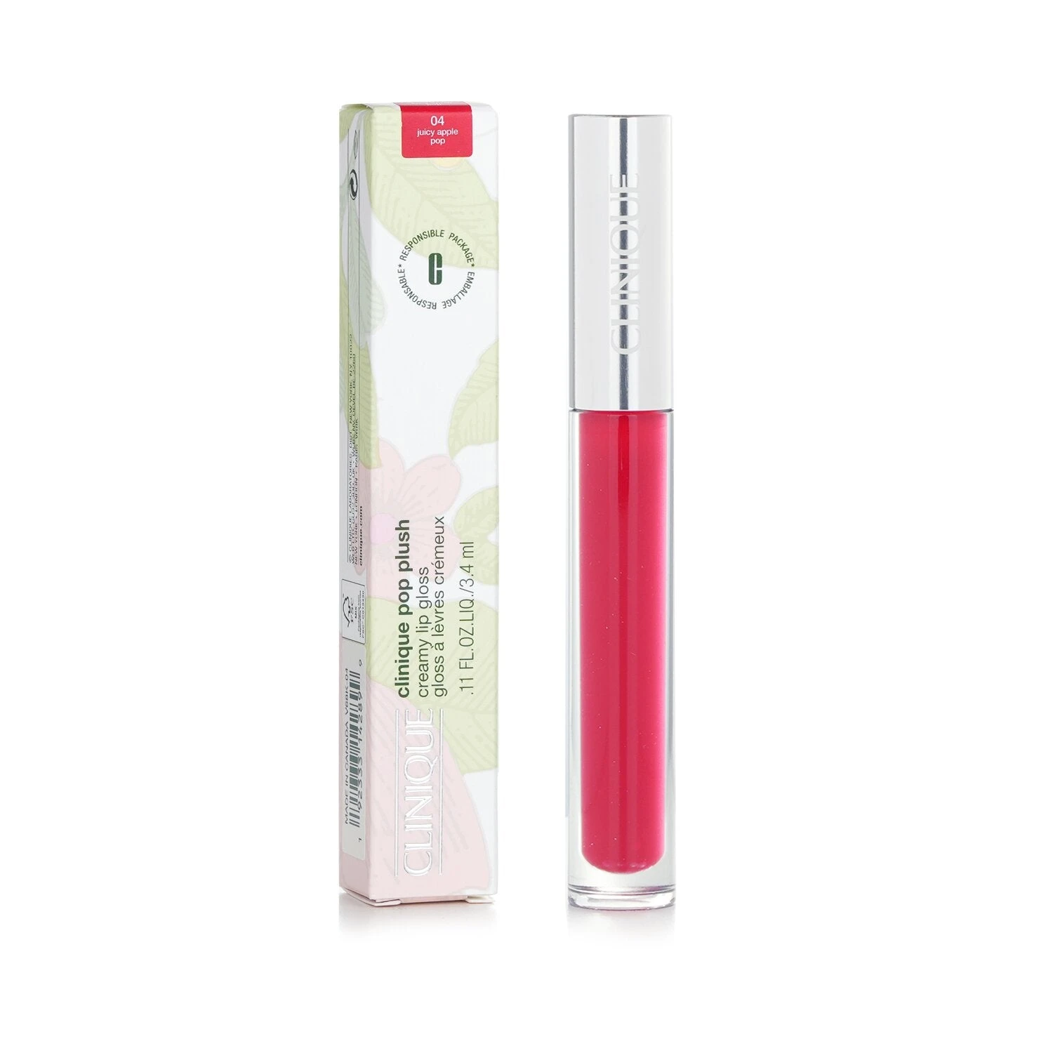 Clinique Pop Plush Creamy Lip Gloss - # 06 Bubblegum Pop 3.4ml/0.11oz - Image 14