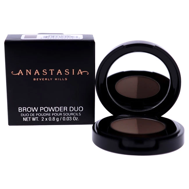 Anastasia Beverly Hills Brow Powder Duo - Medium Brown By Anastasia Beverly Hills For Women - 0.03 Oz Eyebrow