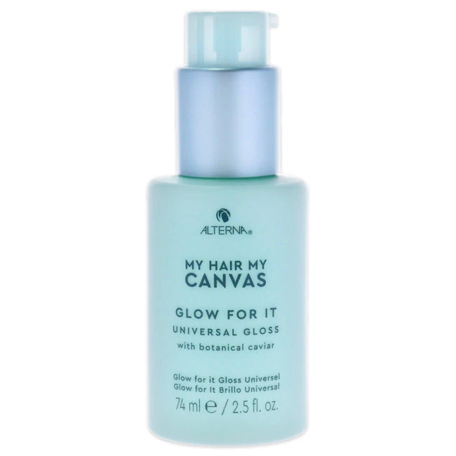 Alterna My Hair My Canvas Glow For It Universal Gloss By Alterna For Unisex - 2.5 Oz Hair Gloss