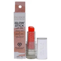 Pacifica Glow Stick Lip Oil - Pale Sunset By Pacifica For Women - 0.14 Oz Lip Oil