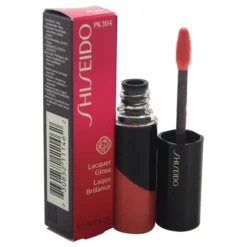 Shiseido Lacquer Gloss - # PK304 Baby Doll By Shiseido For Women - 0.25 Oz Lip Gloss